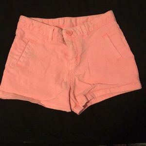 Cherokee 6/6x peach shorts 😁